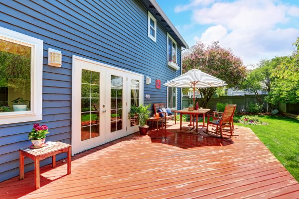 Blue Siding Installation in Sioux City